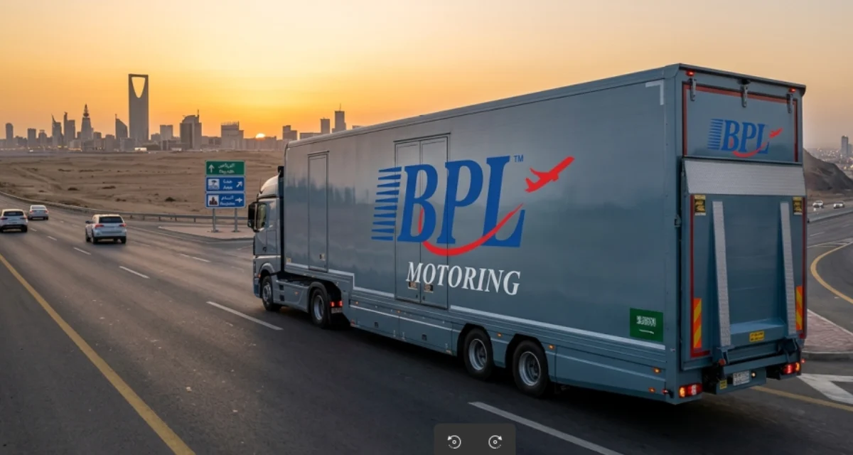 enclosed car transport in Saudi Arabia
